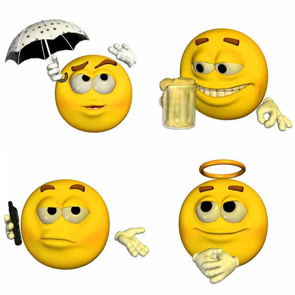 Emoticon Pack - 8of9 — Stock Photo, Image