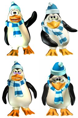 Male Penguin Pack clipart