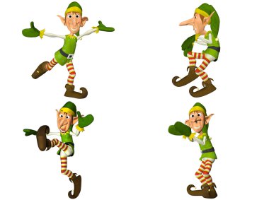 Christmas Elf Pack - 2of2 clipart