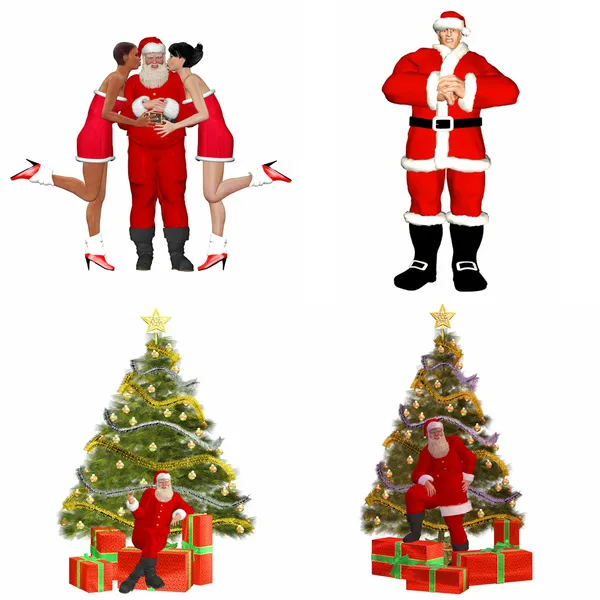 Pacchetto Babbo Natale - 2of2 — Foto Stock