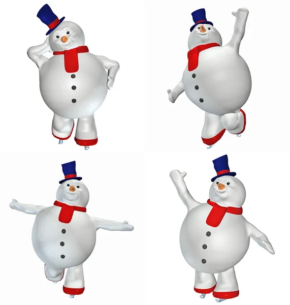 Pack bonhomme de neige — Photo