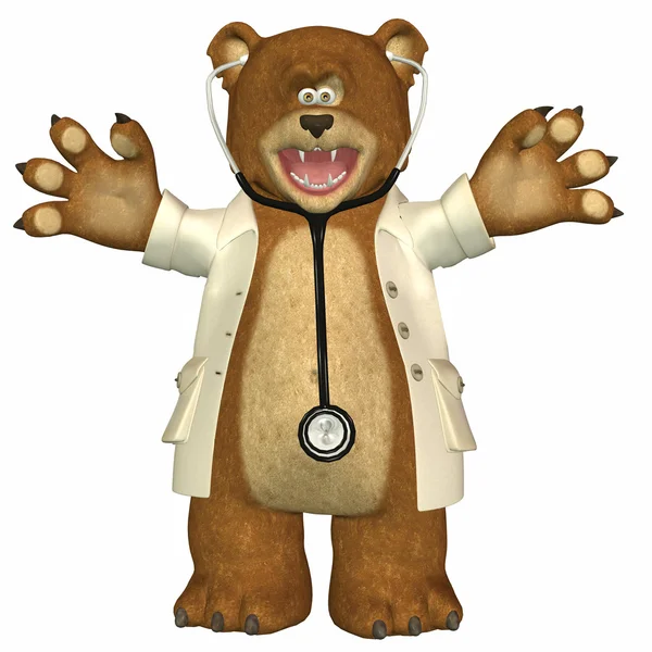 Γιατρός αρκούδα — Φωτογραφία Αρχείου