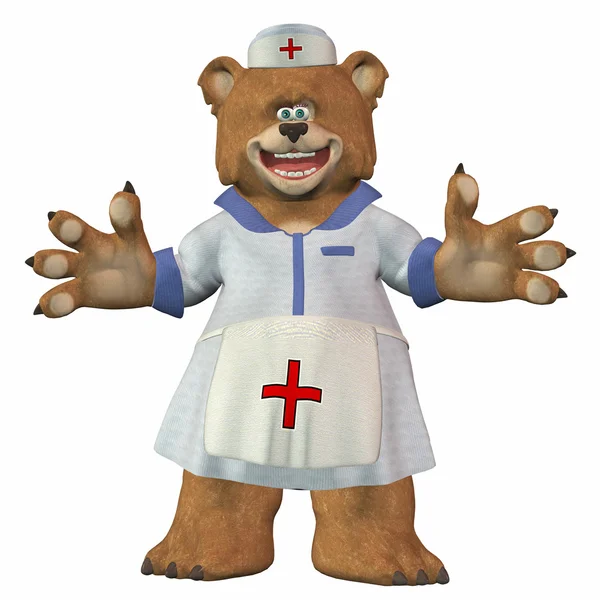 Nurse bear — Stock Photo, Image