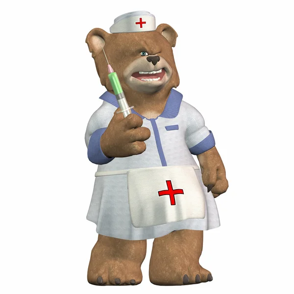 Sjuksköterska Björn — Stockfoto