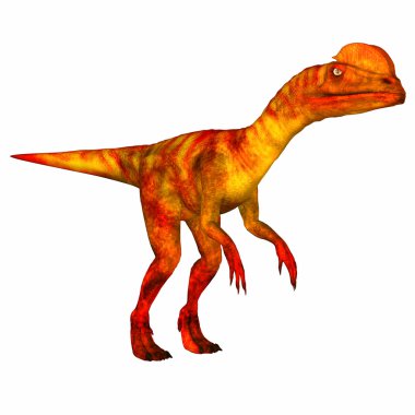 Dilophosaurus clipart