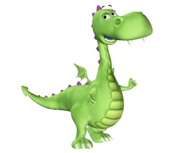 H ppy Dragon Cartoon clipart