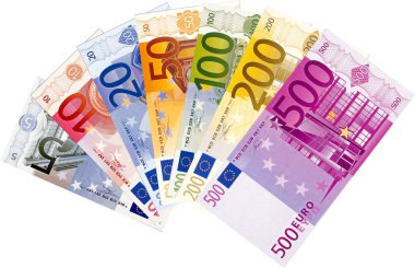 Tüm euro banknot