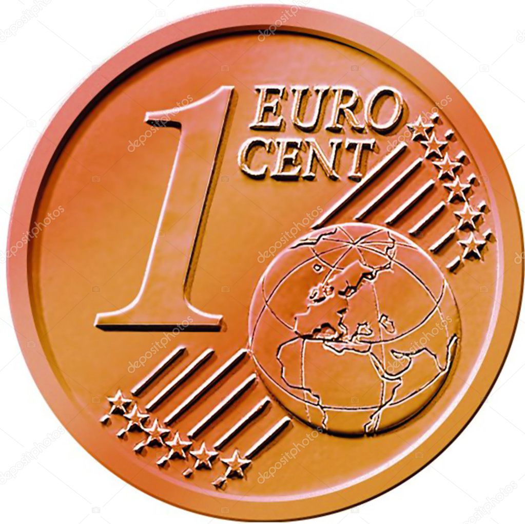 One (1) Cent Euro Coin