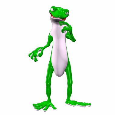 Yeşil kötü gecko
