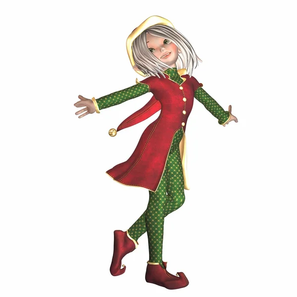 Noel elf — Stok fotoğraf