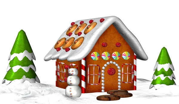 Gingerbread House — Stock Photo, Image