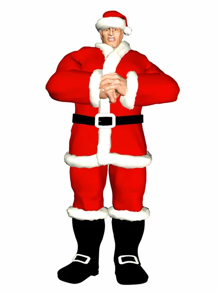 Der böse Weihnachtsmann — Stockfoto