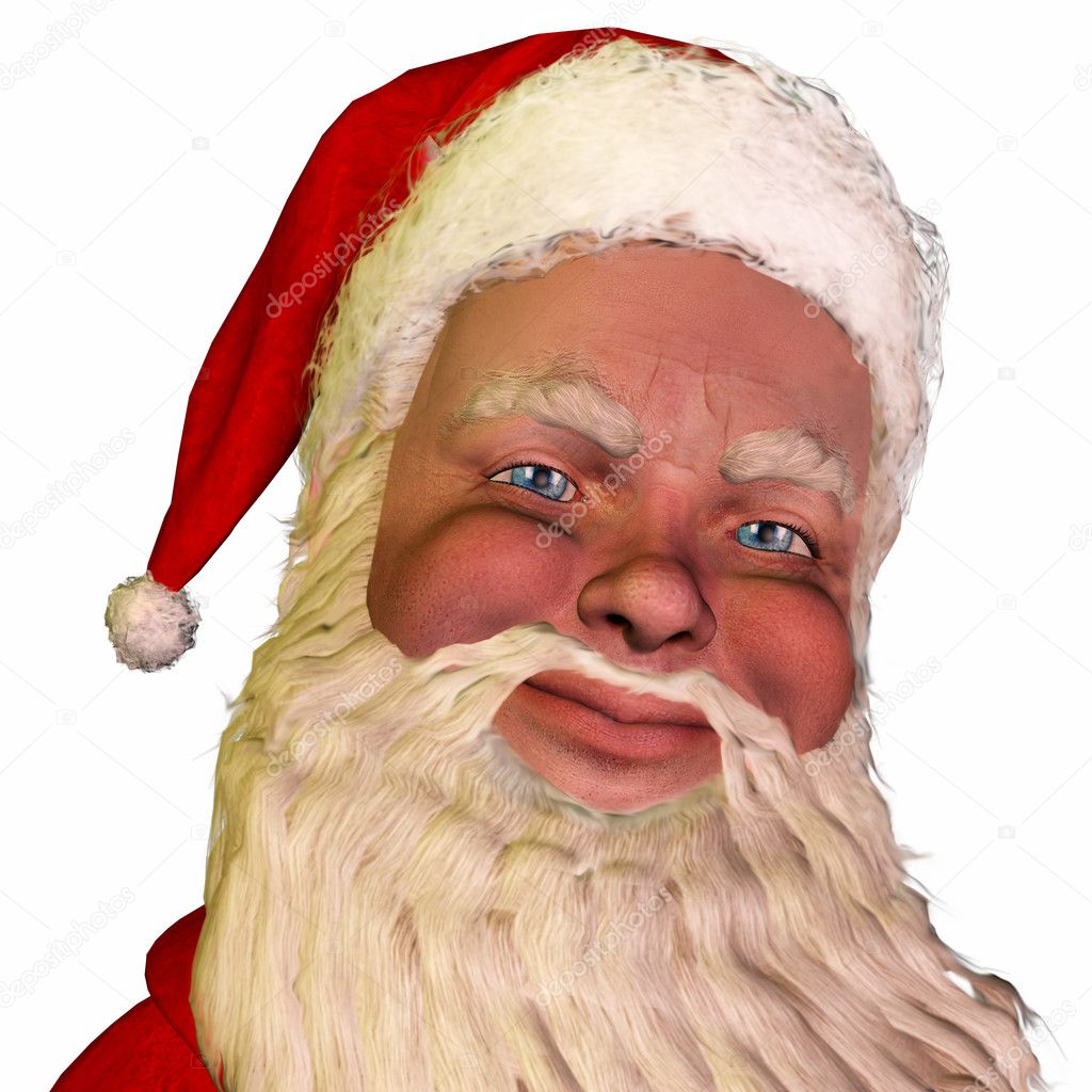 Face of Santa Claus Stock Photo by ©Chastity 9383627