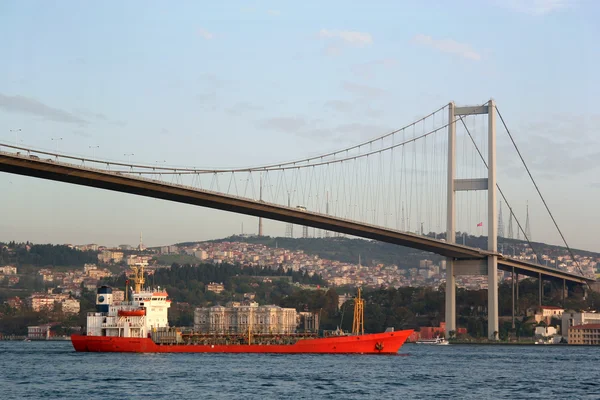 伊斯坦布尔博斯普鲁斯海峡 — 图库照片