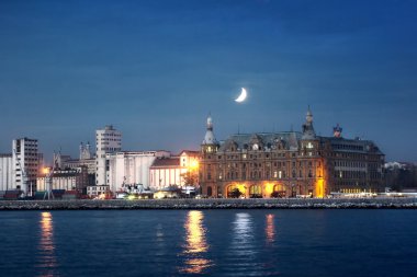 Haydarpasa Harbor, Istanbul clipart