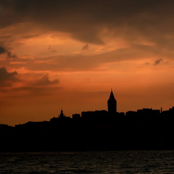 Galata skyline, Istanbul — Stockfoto