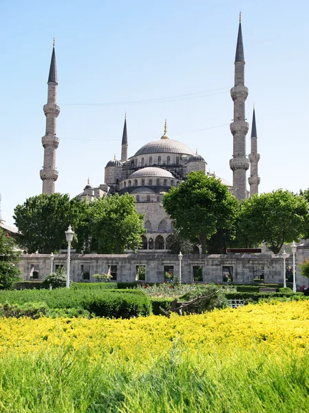 ブルー モスク、イスタンブールの春 — ストック写真