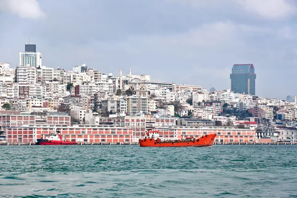 Estambul, costa de Tophane — Foto de Stock