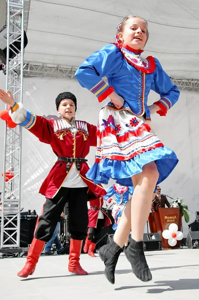 Dança popular ucraniana — Fotografia de Stock
