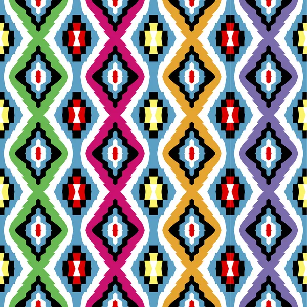 族裔的彩色的纹理 — 图库矢量图片