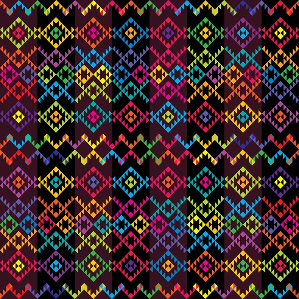 Етнічний кольорові килим — стоковий вектор