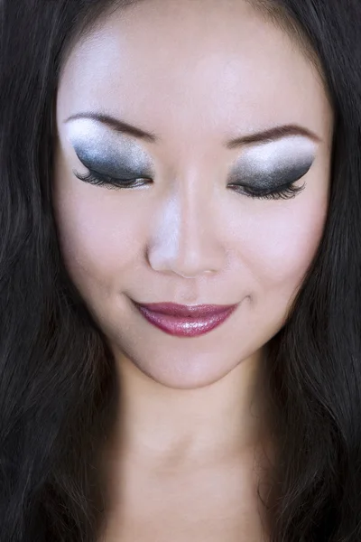 stock image Portrait of Young and Beautiful asian woman.