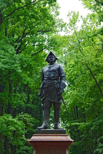 纪念碑的俄国皇帝彼得一世 — 图库照片