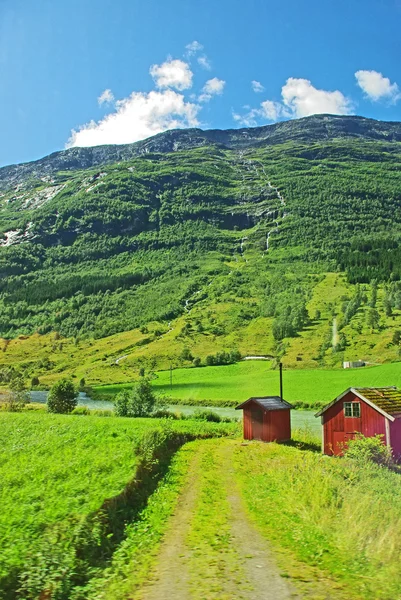 ノルウェー北部の山岳風景 — ストック写真