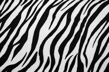 Zebra Textile Texture clipart