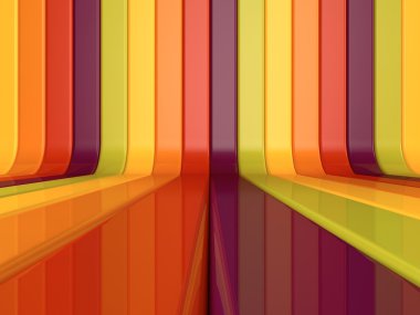 Abstract colorful lines background clipart