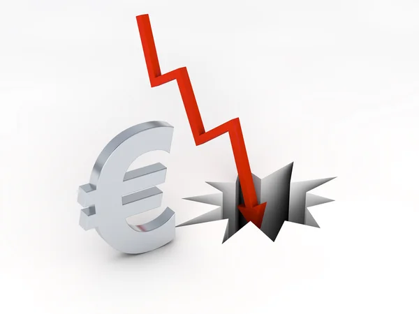 Economische crisis — Stockfoto