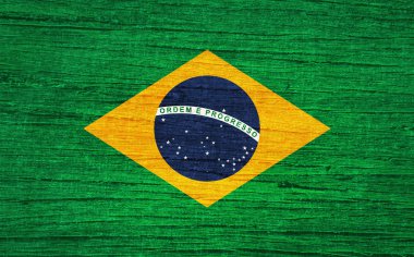 Flag of brazil clipart