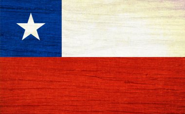 Flag of chile clipart