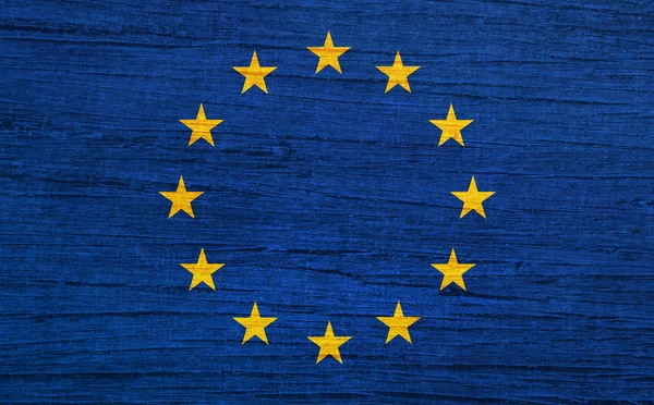 Flagga Europa — Stockfoto