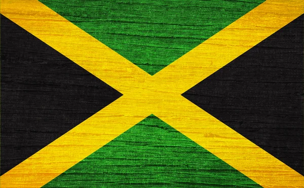 Bandeira de Jamaica — Fotografia de Stock