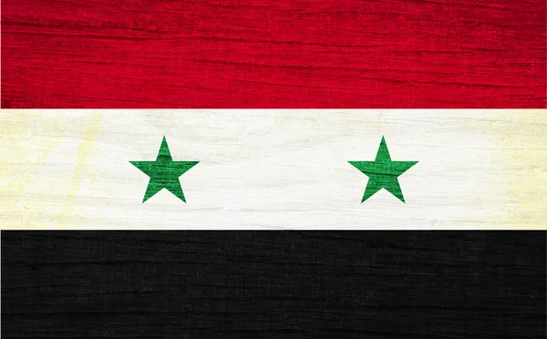 Flag of syria — Stok fotoğraf