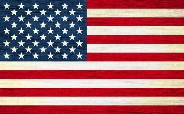 Nordamerikanische US-Flagge — Stockfoto