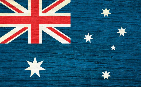 澳大利亚国旗 — 图库照片#