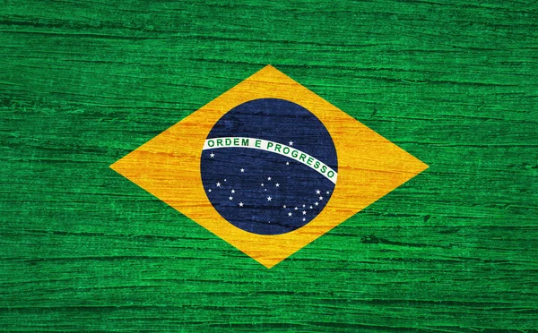 巴西国旗 — 图库照片#