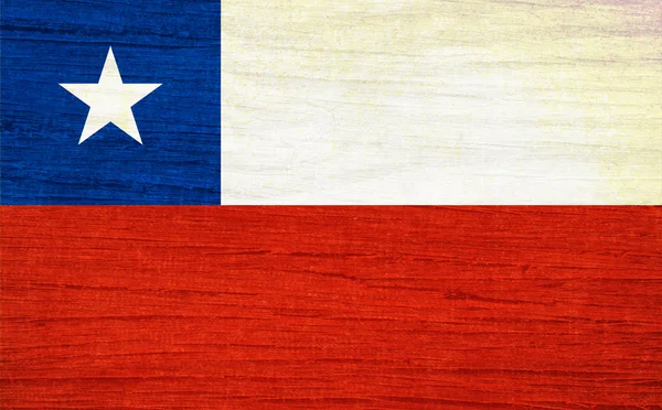 智利国旗 — 图库照片#