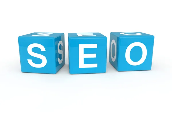 stock image Seo cubes