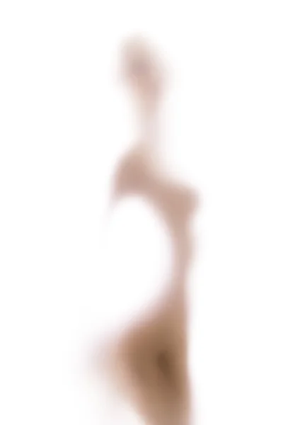 섹시 한 여자 몸 실루엣 — 스톡 사진