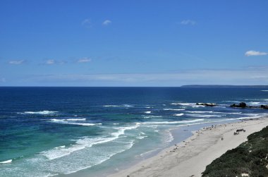 Yaz aylarında muhteşem Avustralya plaj