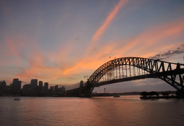 Sydney harbour γέφυρα - Σίδνεϊ της Αυστραλίας — Φωτογραφία Αρχείου