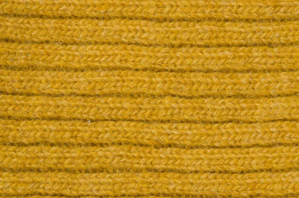 Textura de lã amarela — Fotografia de Stock