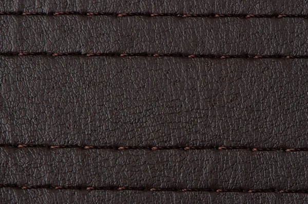 Närbild på en läder texture — Stockfoto