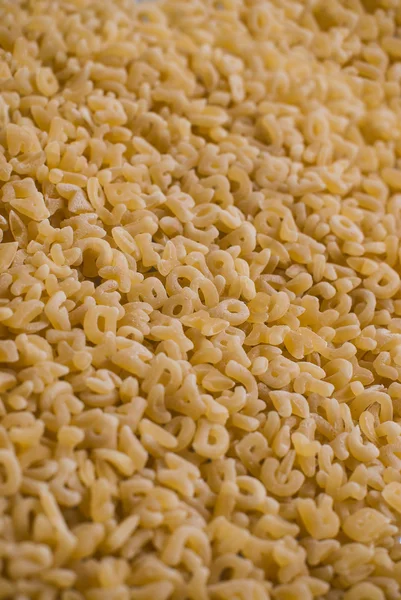 Alfabet noodle — Stockfoto