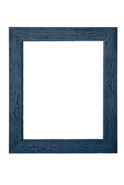 Marco de madera azul — Foto de Stock