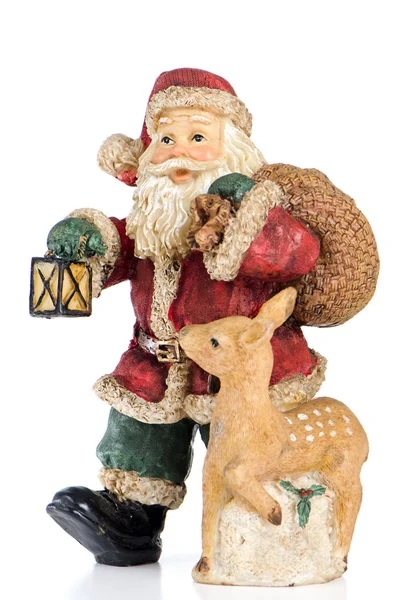 Керамический Санта-Клаус — стоковое фото