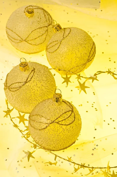 圣诞球装饰球 — 图库照片